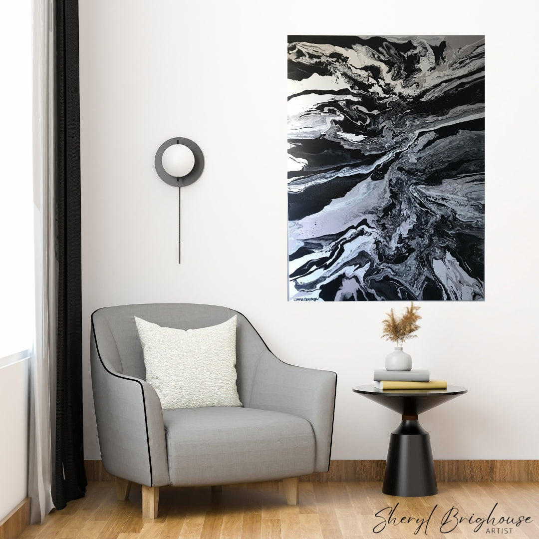 Magic Earth - Original Framed Art - By Sheryl Brighouse