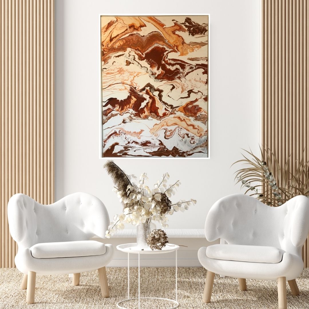 The Journey Through - Original Framed Art - By Sheryl Brighouse