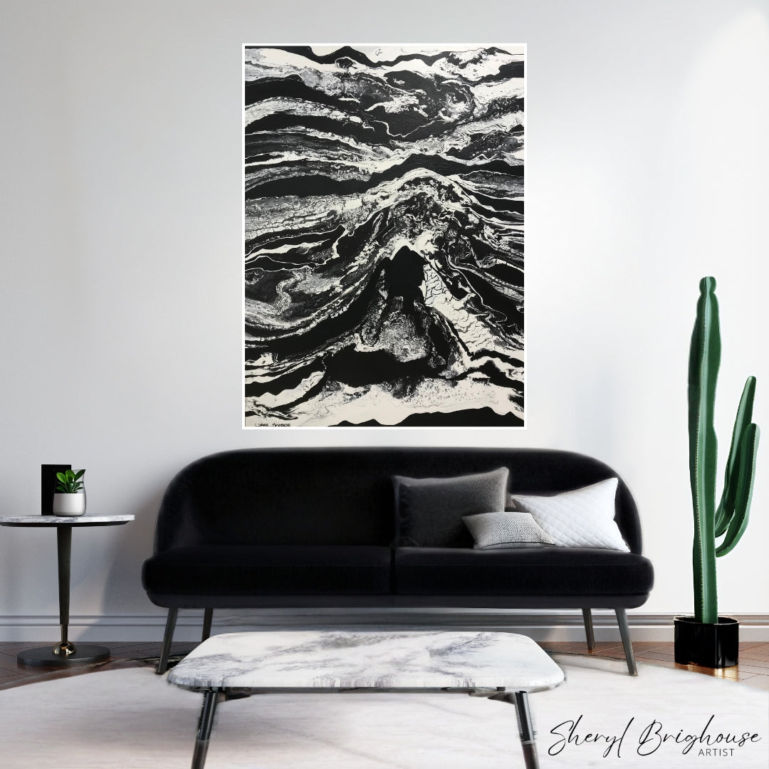 The Kawekas - Original Framed Art - By Sheryl Brighouse